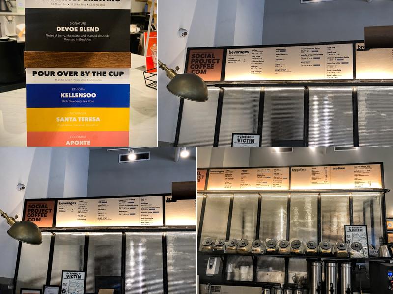 Think Coffee Menu