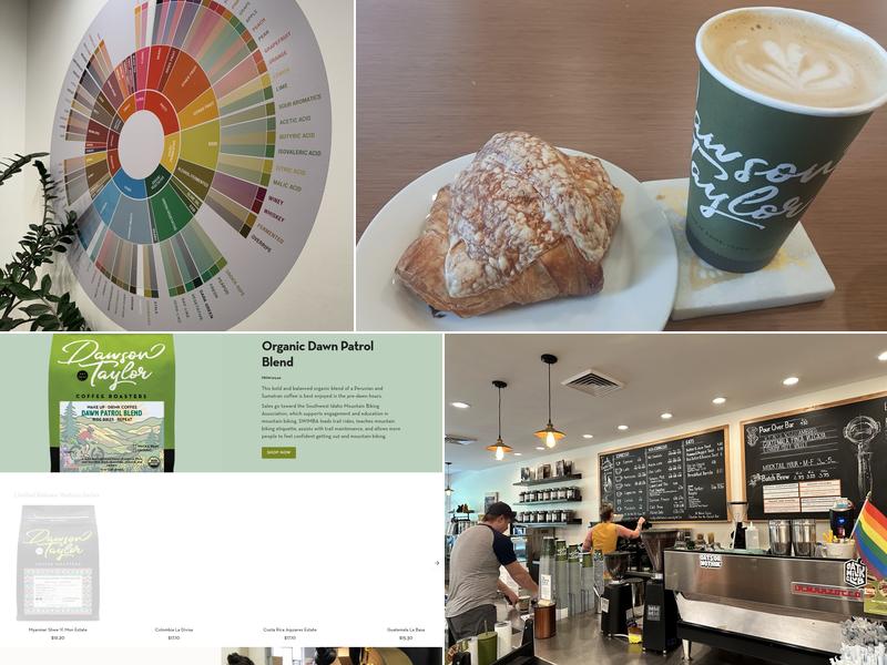 Dawson Taylor Coffee Roasters - Downtown Cafe Menu