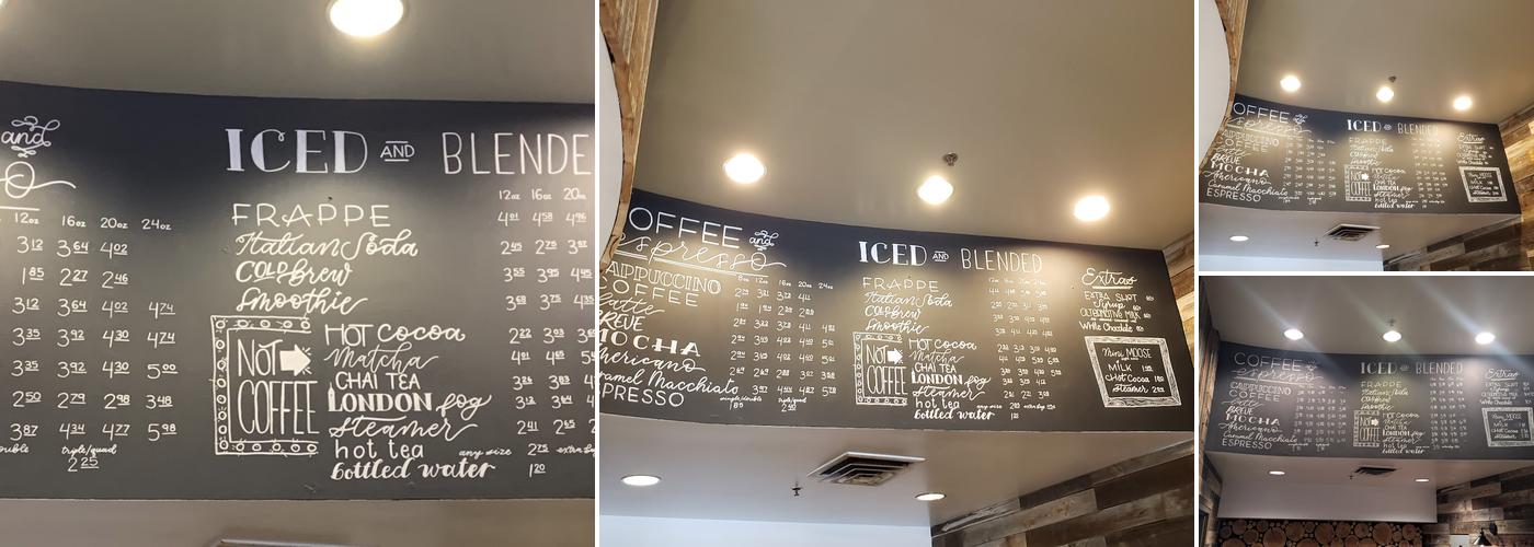 Mountain Timber Coffee Menu
