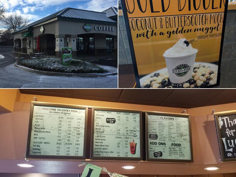 Lucky Perk Coffee Menu