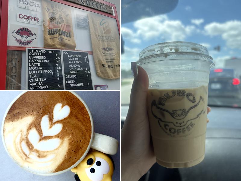 Bubo Coffee Menu