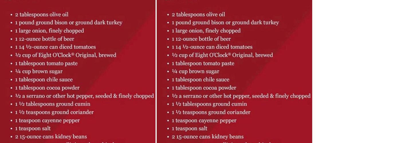 BrewSmart Beverage Menu