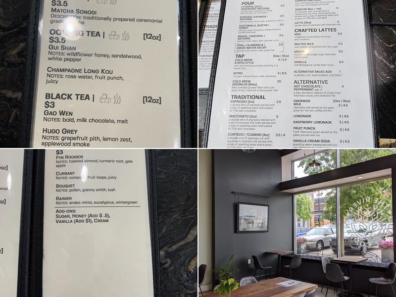 The River Coffee Company Menu