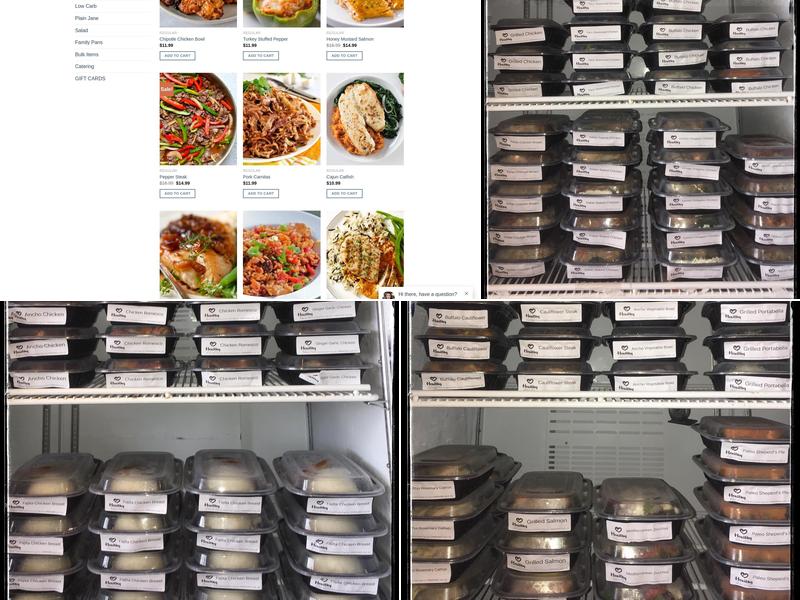 Healthy Nation Catering Menu