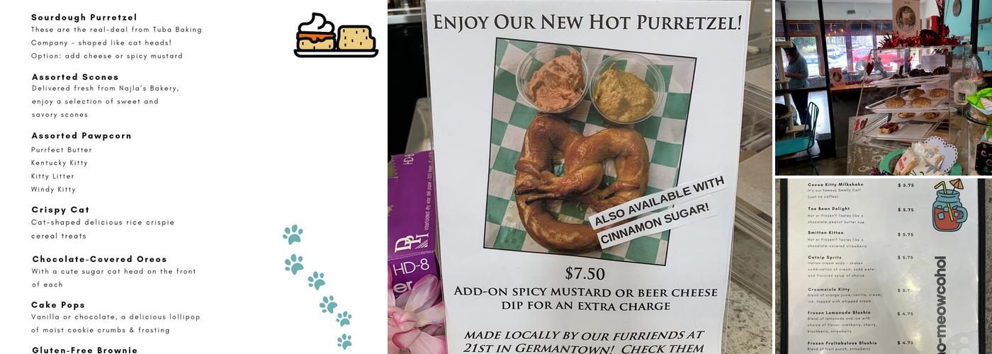 Purrfect Day Cat Cafe Menu