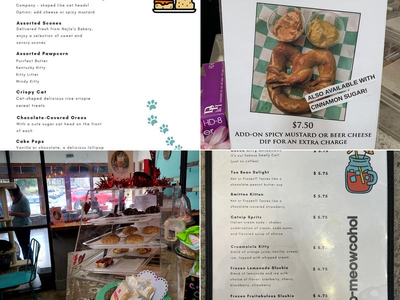 Purrfect Day Cat Cafe Menu
