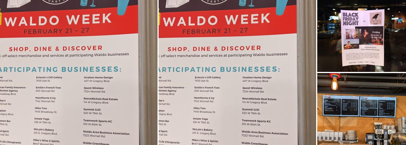 Crows Coffee | Waldo Menu