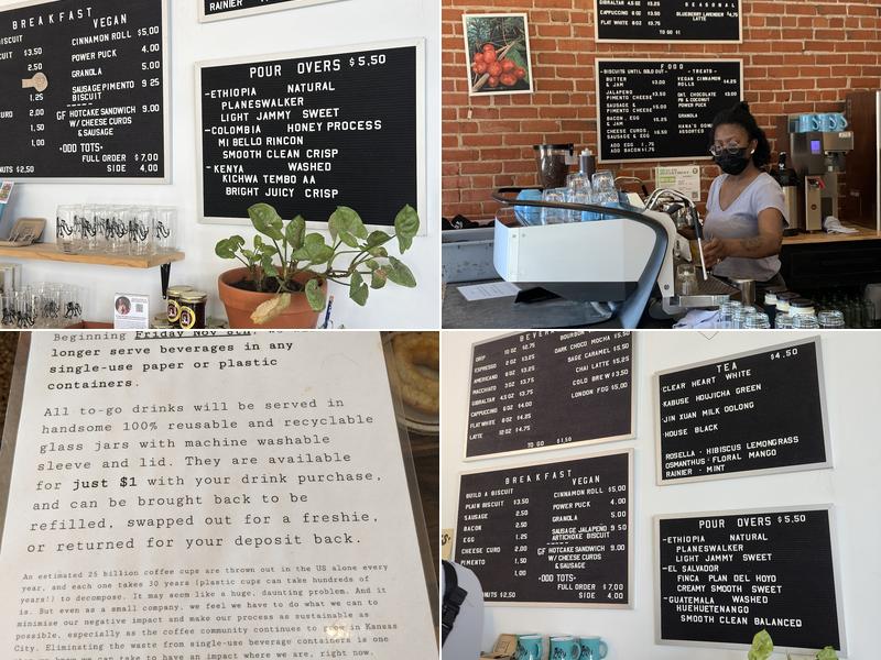 Oddly Correct Coffee Bar Menu