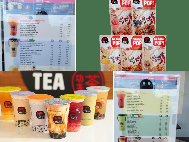 Kung Fu Tea Overland Park Menu