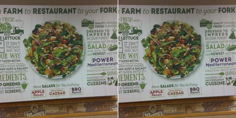 Wendy's Menu