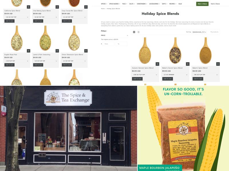 The Spice & Tea Exchange of Frederick Menu