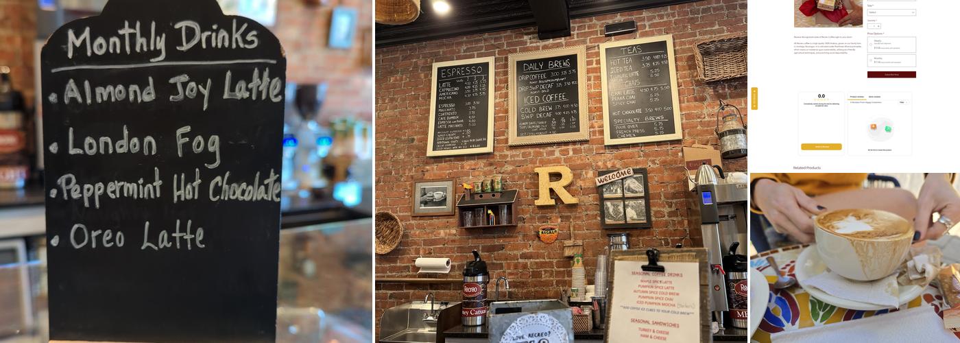 Recreo Coffee & Roasterie Menu