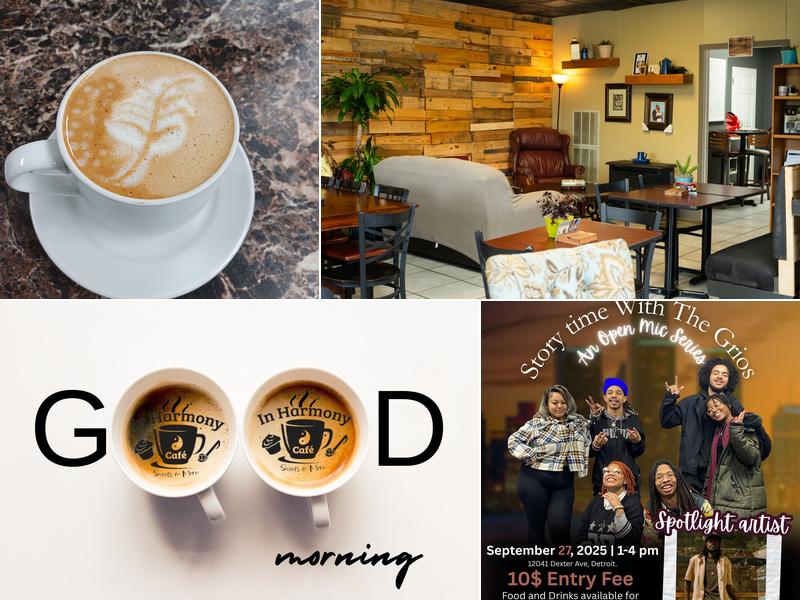 In Harmony Café Sweets & More 12041 Dexter Ave, Detroit