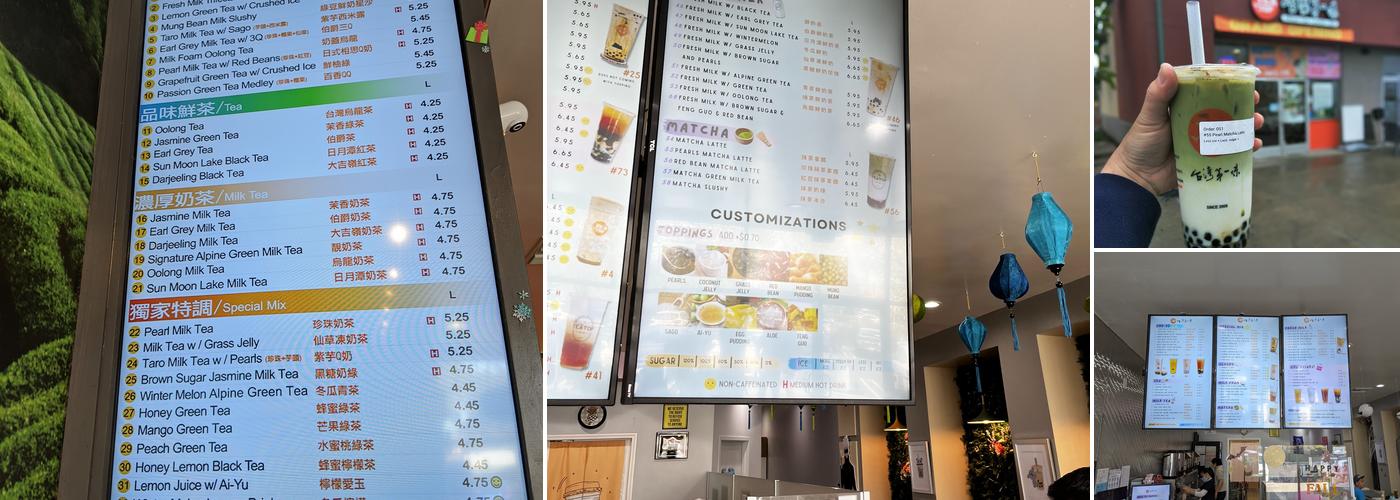 Tea Top Milpitas Menu