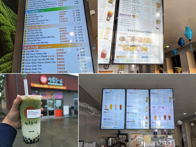 Tea Top Milpitas Menu