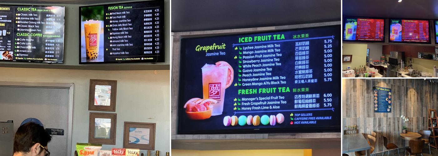 Fantasia Coffee & Tea Menu