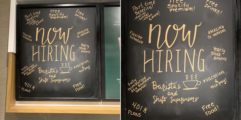 Starbucks Menu
