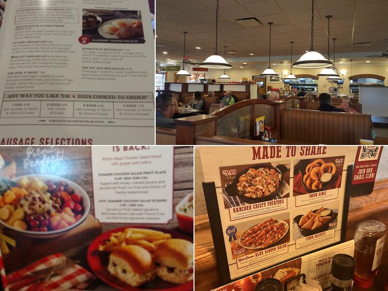 Bob Evans Menu