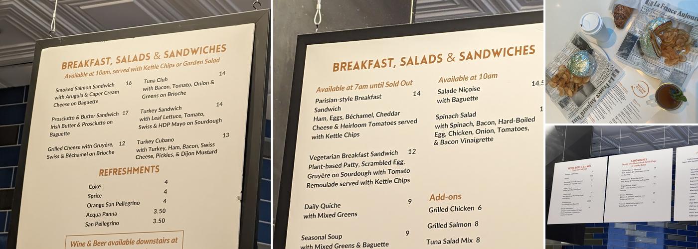 Mother Dough Bakery Menu
