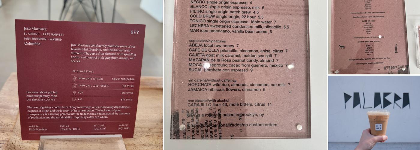 FUTURO Menu