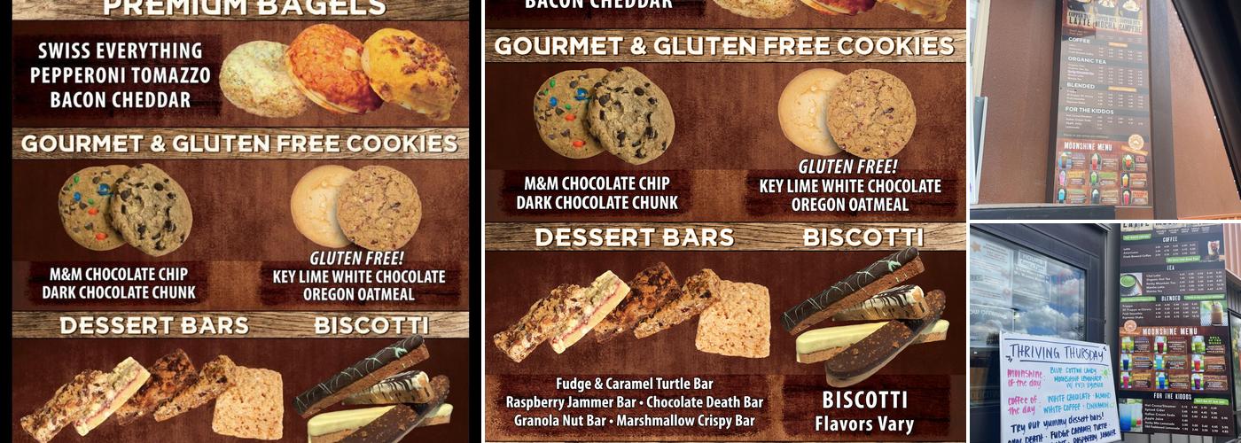 Copper Mountain Coffee Menu
