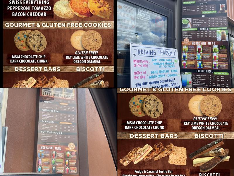 Copper Mountain Coffee Menu