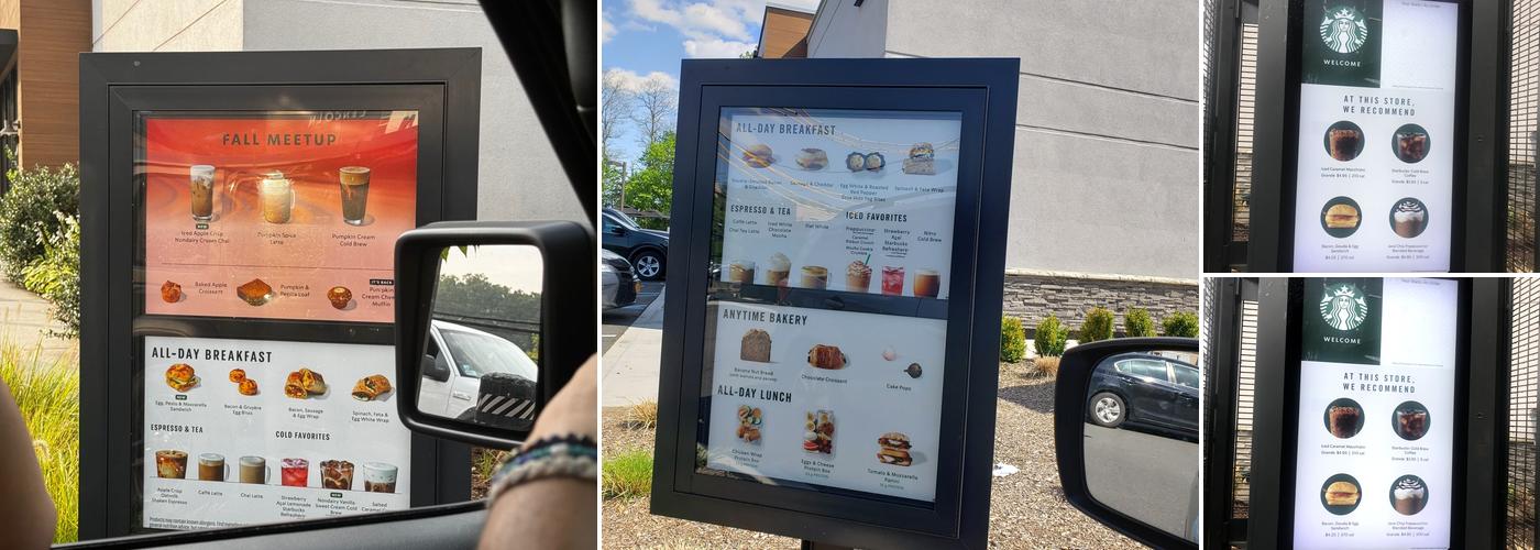 Starbucks Menu