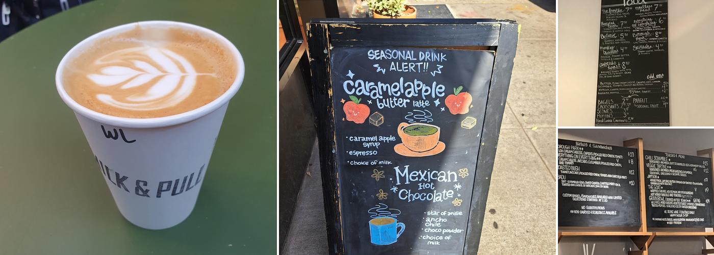 Milk & Pull Bed Stuy Menu