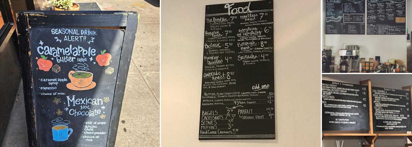 Milk & Pull Bed Stuy Menu