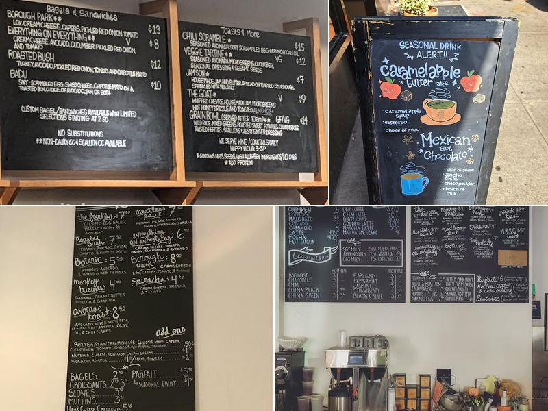 Milk & Pull Bed Stuy Menu