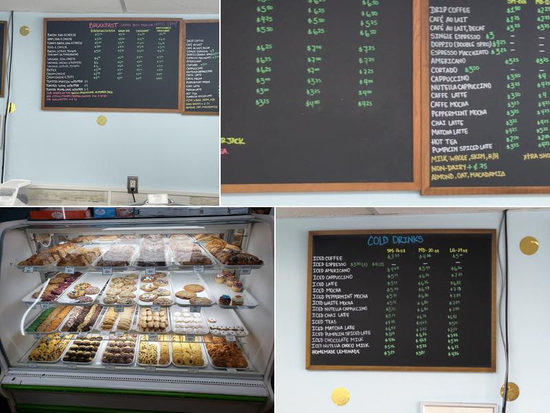 Cookies and Cream Pastry Shop Menu