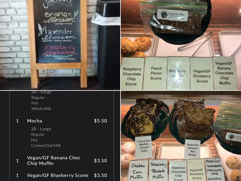 Global Village Organic Coffee Menu