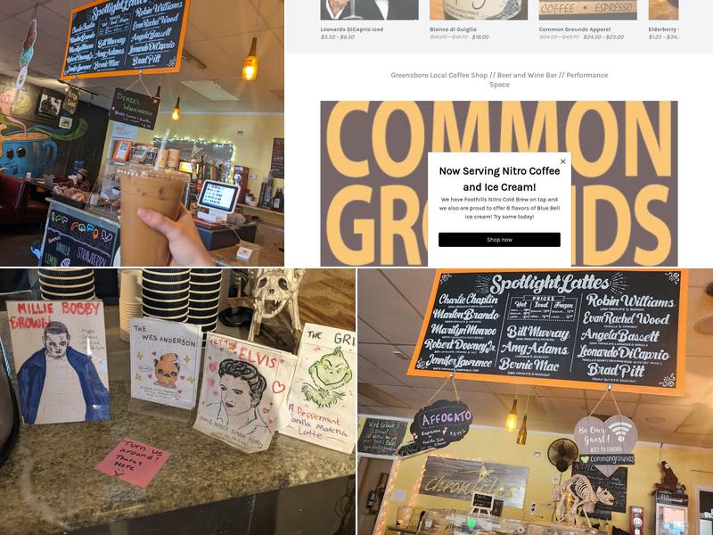 Common Grounds Menu
