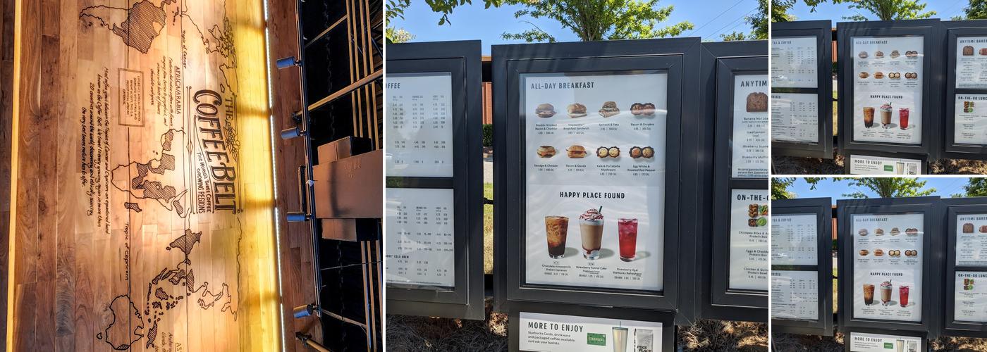 Starbucks Menu