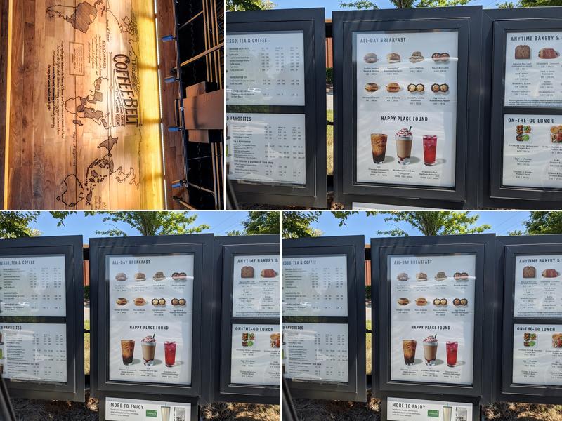 Starbucks Menu