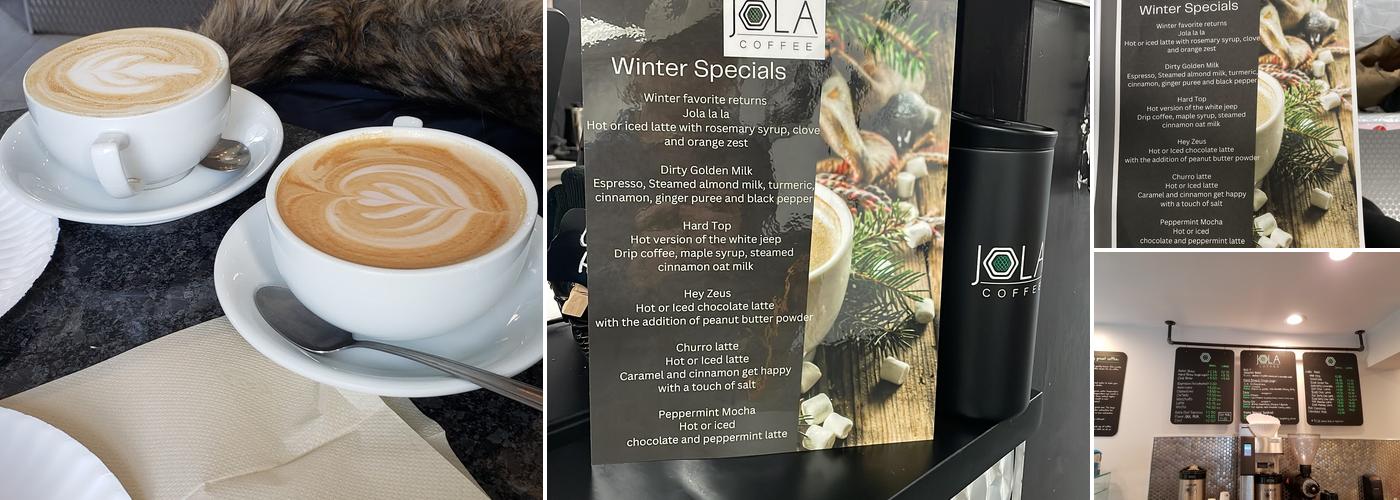 Jola Coffee Menu