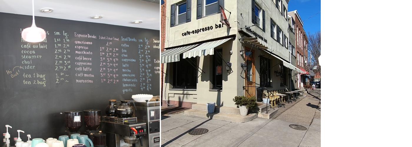 Philadelphia Java Company Menu