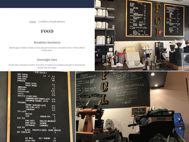Function Coffee Labs Menu