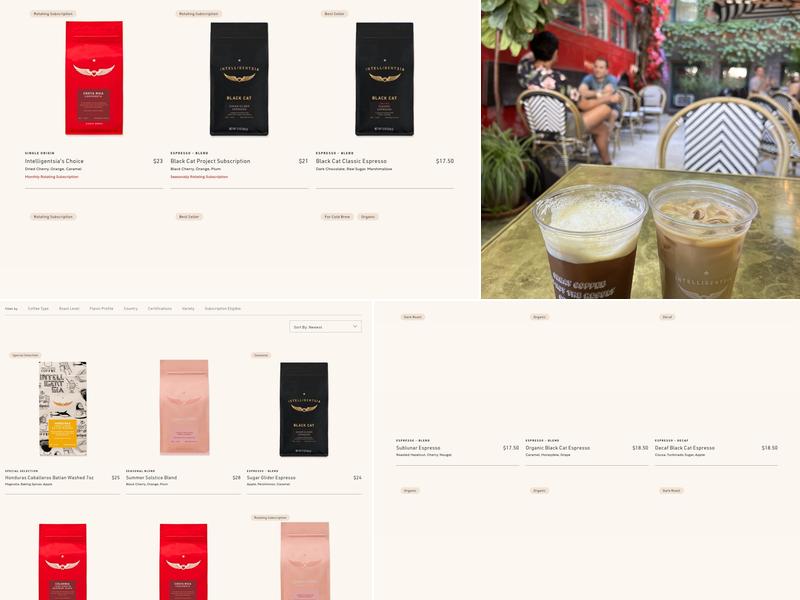 Intelligentsia Coffee Highline Coffeebar Menu