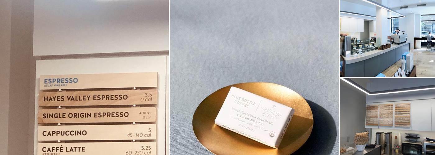 Blue Bottle Coffee Menu