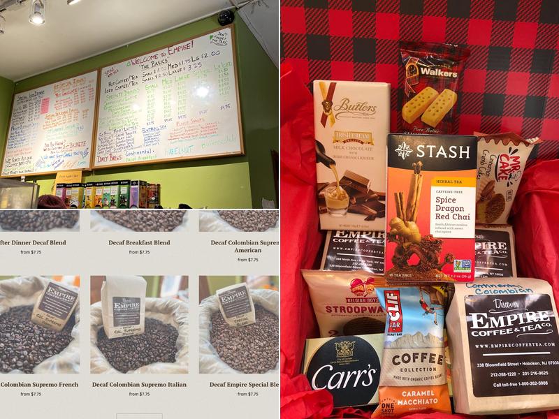 Empire Coffee & Tea Menu