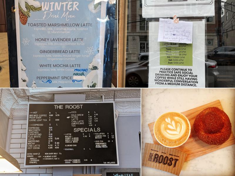 The Roost Outpost Menu