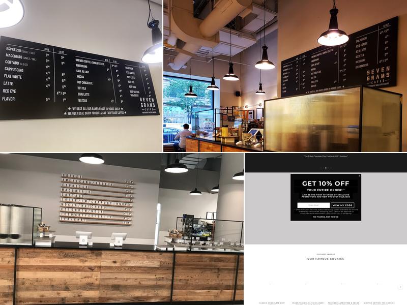 Seven Grams Caffe Menu