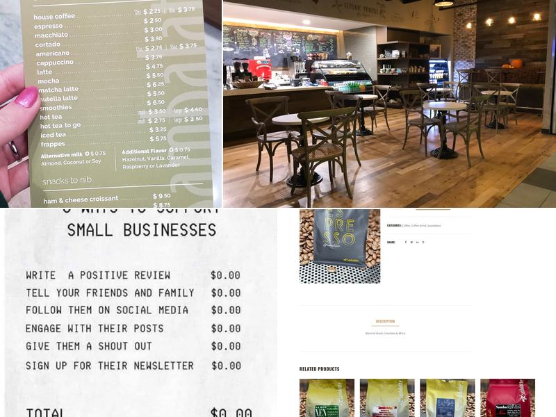 Sambalatte at Molasky Center Menu