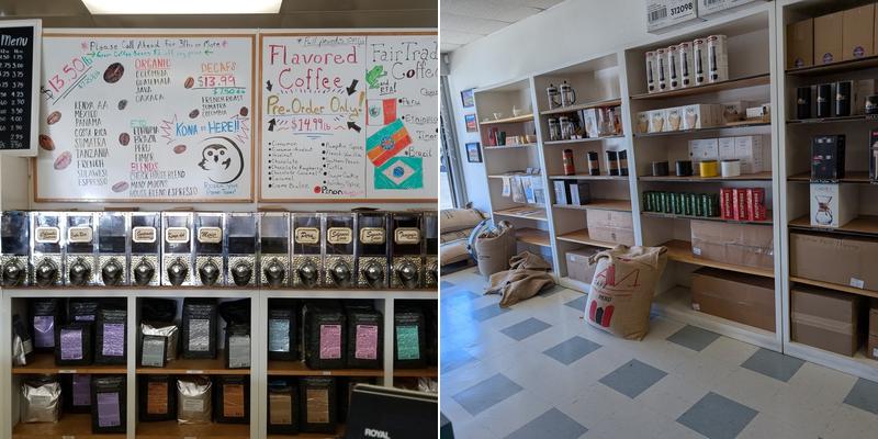 Moons Coffee & Tea Menu