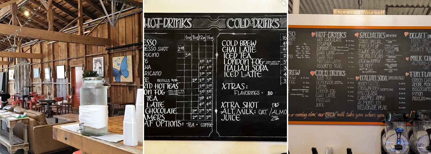 Studio Bake Shoppe Menu