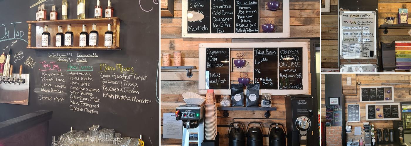 Tipsy Bean Cafe Menu