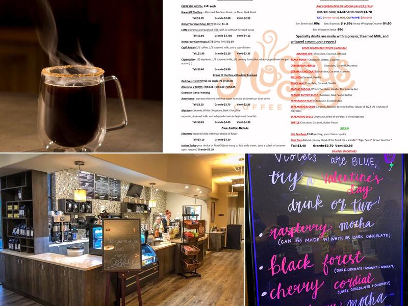 Mugsy's Coffee Co M2 Menu