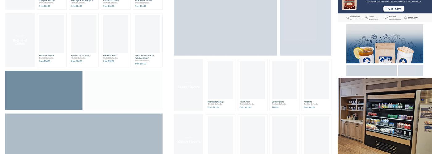 The Kidd Coffee Co. Menu