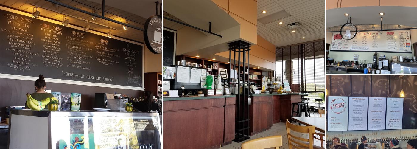 Colin's Coffee Menu